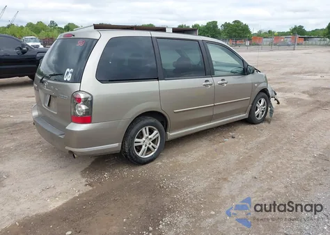 2006 Mazda Mpv Lx из США, поврежденный, VIN JM3LW28A560566000